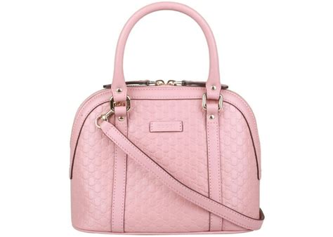 Gucci Dome Sling Bag MicroGuccissima Pink 